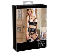 3-teiliges Set de Bretelles Avec Atemberaubenden Details. La Bustier Léger