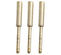 3 Tête de Meulage Cylindrique pour Affûteuse de pour chaîne de Scie, | Affûteur De pour chaîne De ScieMeule Cylindrique Pour ÉlectroportatifTête De Meulage Revêtue DiamantéeAccessoire