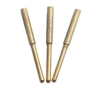3 Tête de Meulage Cylindrique pour Affûteuse de pour chaîne de Scie, | Affûteur De pour chaîne De ScieMeule Cylindrique Pour ÉlectroportatifTête De Meulage Revêtue DiamantéeAccessoire