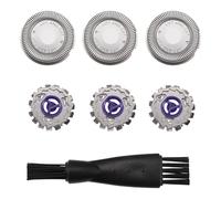 3 Têtes De Rasoir De Rechange, Compatibles Avec Philips, Norelco, HQ3, HQ4, HQ55, HQ56, HQ6900, HQ6868, HQ5812 Et HQ6874.