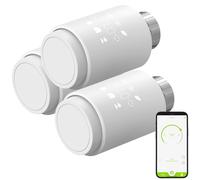 3 têtes thermostatiques ZigBee connectées pour radiateur [revolt]
