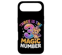 3 The Magic Number Funny 3ème Anniversaire Lion Mignon Coque pour iPhone Air