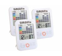 3 thermomètres hygromètres digitaux Pearl