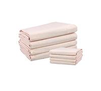 3 toiles filtrantes, étamine, mousseline réutilisable, toile filtrante en étamine pour la fabrication de fromage cuit, filtrer les ingrédients et les liquides, cuisine maison