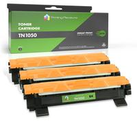 3 Toner Compatible pour Brother DCP-1510, 1510E, 1512, 1512E, 1610W, 1612W, HL-1110, 1110E, 1112, 1112E, 1210W, 1212W, MFC-1810, 1810E, 1910W TN1050 Noir [Black]