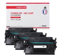 TONER CF289A 89A Noir x3 x 3 Compatible pour HP-NOPAN-INK LaserJet Enterprise Flow MFP M528 Series MFP M528c MFP M528z M507 Series M507dn M507dng M507n M507x MFP M528dn MFP M528f LaserJet Managed E501