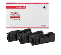 3 Toner pour KYOCERA TK110 TK-110 Black 6000 Pages avec FS 1016MFP, FS 1116MFP, FS 720, FS 820, FS 920