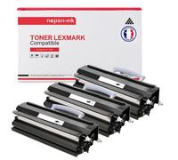 3 Toner pour LEXMARK 24016SE Black 2500 Pages avec Lexmark E232 E240 E33X E34X E230 T240
