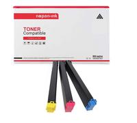 TONER MX23 MX-23 MX23GTCA MX23GTMA MX23GTYA Multi-couleurs x 3 Compatible pour SHARP-NOPAN-INK MX 1810U, MX 2010U, MX 2310F, MX 2310N, MX 2310U, MX 2314N, MX 2314NSF, MX 2614N, MX 2616N, MX 3111U, MX