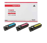 TONER 6130 106R01278 106R01279 106R01280 Multi-couleurs x 3 Compatible pour XEROX-NOPAN-INK PHASER 6130, PHASER 6130N