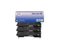 3 Toners compatibles avec Brother TN2000, TN2005 pour Brother FAX 2820, 2825, 2920 - 2 500 pages -