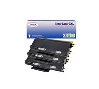 3 Toners compatibles avec Brother TN3170, TN3280 pour Brother HL5240, HL5240DL, HL5240DN, HL5350, HL5350DN, HL3250 - 8 000 pages -