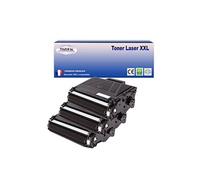 3 Toners compatibles avec Brother TN3480 pour Brother DCP-L5500DN, L6600DW, MFC-L6950DW - 8 000 pages -