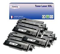 3 Toners compatibles avec HP LaserJet Enterprise 500 MFP M521DN, M521DW, M525 remplace HP CE255X (55X) Noir - 12 500p G
