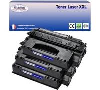 3 Toners compatibles avec HP LaserJet M2727, M2727NF, M2727NFS remplace HP Q7553X Noir - 7 000p