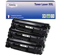 3 Toners compatibles avec HP LaserJet Pro MFP-M26a, MFP-M26nw remplace HP CF279A (79A) Noir - 1 000p
