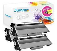 3 Toners Jumao haute capacité type TN3380 pour Brother DCP-8110DN, noir 8000 p Noir G