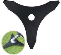 3 Tooth Blade for Grass Trimmer,Cutting Blade,Diameter 255 mm/Hole 25.4 mm/Thickness 1.5 mm,Electric Lawn Mower Accessories,for Weed Trimming Garden