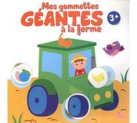 3+ tracteur mes gommettes géantes à la ferme