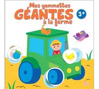 3+ tracteur mes gommettes géantes à la ferme