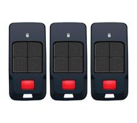 3 transmetteurs de garage compatibles avec Crawford Entrematic et Normstahl 433 MHz, codage Rolling Code, RCU 433-4K, EA433 2KM, Magic, Ultra, Télécommandement universel pour porte de garage