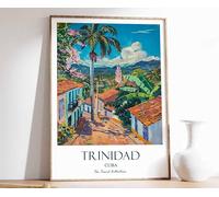 3 Trinidad Poster Trinidad Travel Print Cuba Travel Art Cuba Travel Poster Tropical Decor Carib Poster A4 - Décoration murale inspirante et motivante pour la vie quotidienne Citation encourageante de