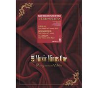 3 Trio Sonatas: Vivaldi, Boismorter And Telemann: Music Minus One Flute Or Violin