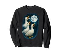 3 Trois Canards de Pékin Hurlant à la Lune Sweatshirt