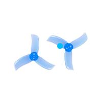 3 Trous 5 Couleurs, Compatible avec Gemfan, 2040 2.0x4.0 FPV PC 3 hélices, pales CW CCW, Arbre à Travers la Machine, Moteur Plus spécial 1104-1105(Blue 4pair)
