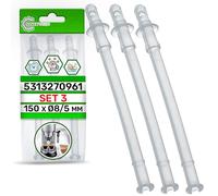 3 Tube Lait pour Machine a Cafe Grain 150mm Ø8/5mm 5313270961 pour DeLonghi