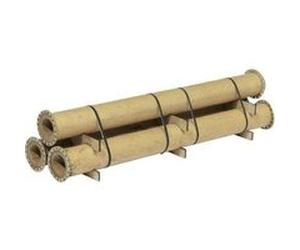 3 tubes- cargos en acier mbz 80210 h0 G