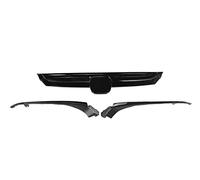3 Type Pare-chocs Avant Voiture Grille Grille Couverture Center Grille Panneau Base Remplacement Pour Accord 4 Portes Sedan 2018-2021 Grille De Pare-Chocs Avant(Noir brillant)