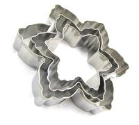 3 Uds Navidad Galleta De Copo De Nieve Molde Para Tarta Diy Molde Multi Propósito Galleta Cookie Cortador Herramientas Para Hornear Pastel Decoración Cocina Gadgets