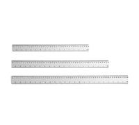 3 unités de règles d ' ingénierie pour le, Ruler 40 50 60 | Outil de dessin polyvalent pour l ' architecture de conception artistique avec arrondis de sécurité