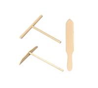 3 ustensiles à crêpes en bois