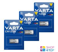 VARTA -CR123A Piles domestiques, Batterie