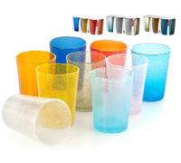 3 Verre En Verre Jade Boisson Cl46 Assortis Maison