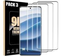3 Verre Trempé Intégral pour Xiaomi Redmi Note 14 Pro 5G/Redmi Note 14 Pro+ 5G/Note 14 Pro Plus 5G - Protection avec Bord Noir - E.F.Connection