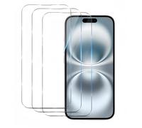Hqselection® Lot De 3 Verre Trempé Pour Iphone 16 Plus (6,7 Pouces) .Film De Protection D'écran Transparent - Anti Rayures - Ultra Résistant Dureté 9h