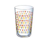 3 verres forme haute 30cl Trigone Gris Luminarc