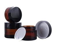 3 verres vide 30 ml 1 oz Make Up Cosmétique de positionnement Pot de voyage Container pour maquillage et visage Crème Baume à lèvres lotion