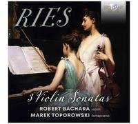 Ferdinand Ries – 3 Sonates pour violon – CD – Edel