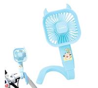 3 vitesses - Portable Foldable Cooling Device | Flexible Stroller Access | Trépied flexible design Mounts Securely To Strollers; Trois réglages de vitesse réglables pour fournir des sensations
