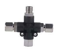 3 Voies 11×7×2 1 8 3 Voies Aérographe Tube Splitter Adaptateur Splitter Connecteur Spray Tatouage