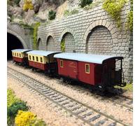 3 voitures à crémaillère, Sonnblick-Bahn, Ep. III/IV - ROCO 6200063 - HO 1/87