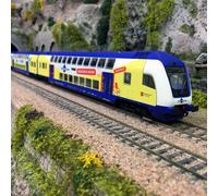 3 Voitures à deux étages, 1CL/2CL, Metronom, Digital, Ep. VI - ROCO 6210105 - HO