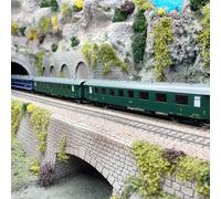 3 voitures dont restaurant, Train Express, CSD, Ep III et IV - ROCO 6200036 - HO