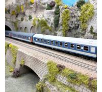 3 voitures du trains express D 374/375 "Vindobon/Hongrie", MAV, Ep. IV et V - RO