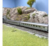 3 voitures TEE "Mistral 69", (A3rtu + A8ux2) Jules Verne, SNCF, Ep. IV - ARNOLD