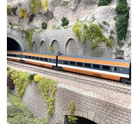 3 voitures TGV Sud Est, 2 CL, "inauguration Paris-Lyon 1981", Sncf, Ep IV - JOUE